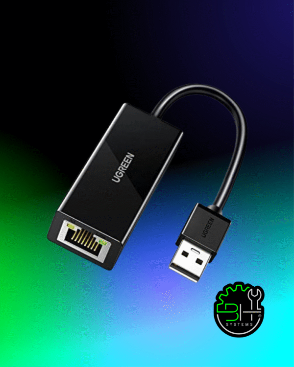 Adaptador USB 2.0 A RJ45 Red Lan Ethernet De 100mbps Ugreen
