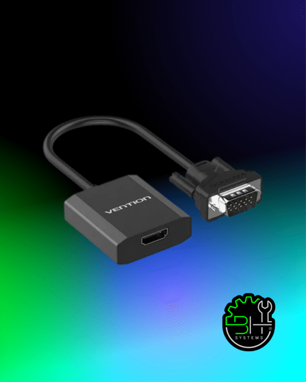 Cable Adaptador VGA Macho A HDMI Hembra Vention