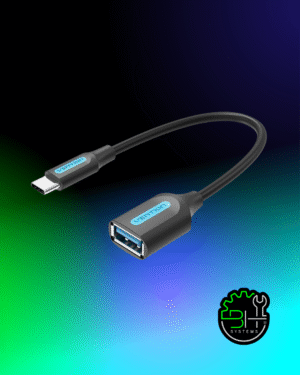 Cable Adaptador USB 3.1 C Macho A USB A Hembra 0.15m Vention Neg