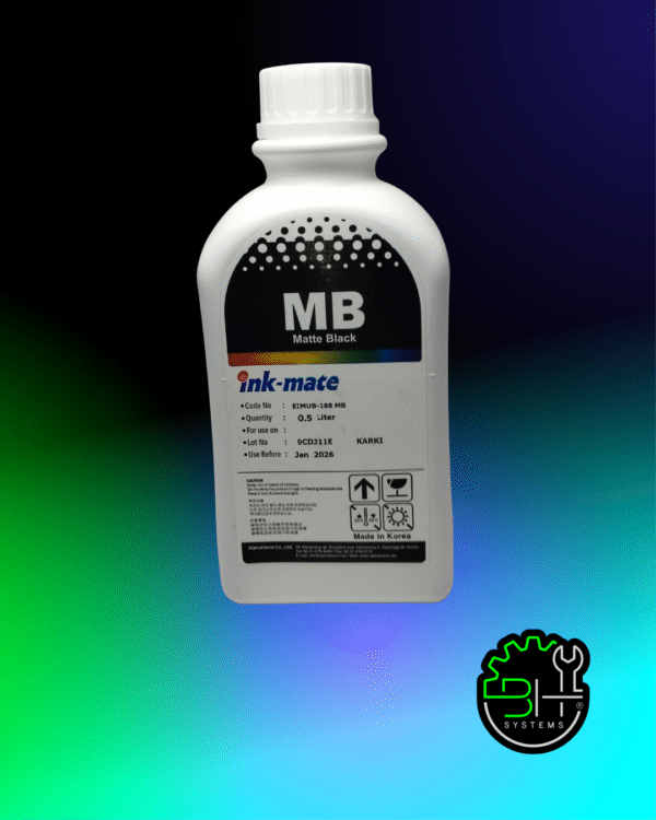 Tinta Ink-Mate Epson Negra Pigmentada x 500cc
