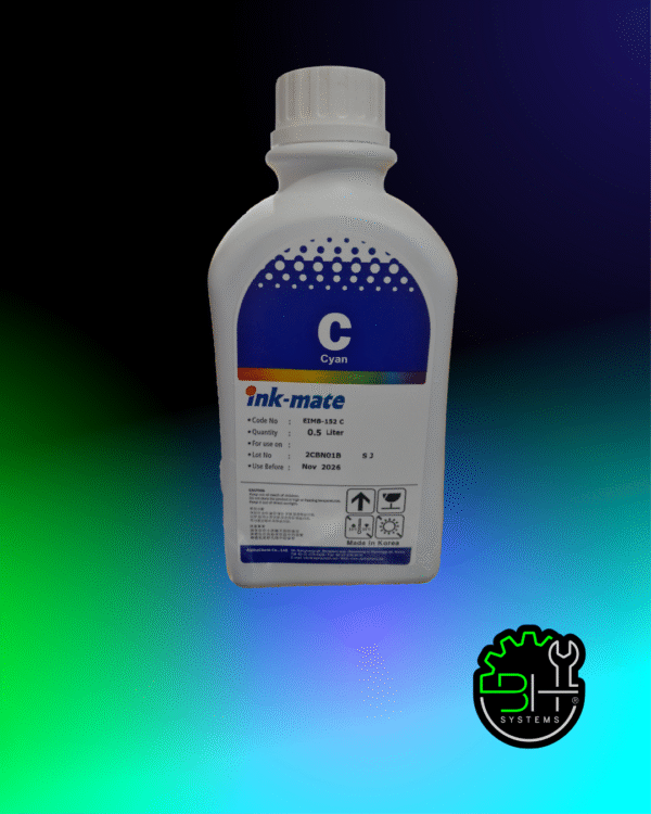Tinta Ink-Mate Epson Cian UV x 500cc