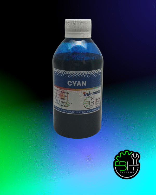 Tinta Ink-Mate Epson Cian UV x 250cc