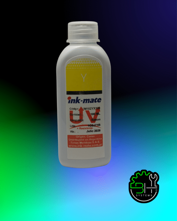 Tinta Ink-Mate Epson Amarilla UV x 100cc