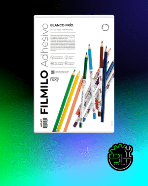 Filmilo Adhesivo Blanco Frio Art-jet A4 x 20Hojas