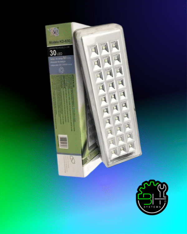 Luz Emergencias 30 Leds Recargable Usb