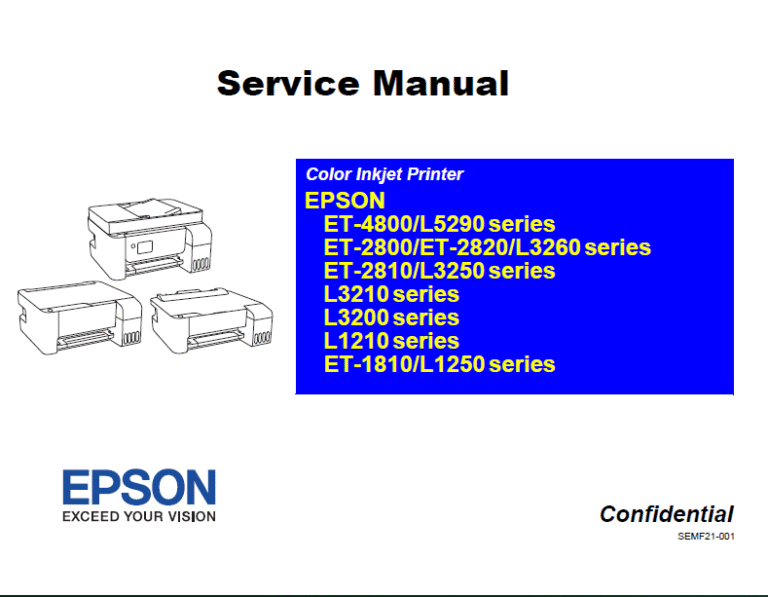 Manual de Servicio EPSON L3210 - BH SYSTEMS