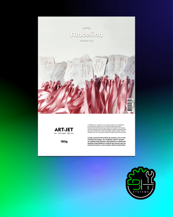 Papel Matelina Simple Faz Art-jet 180grs A4 x 100Hojas