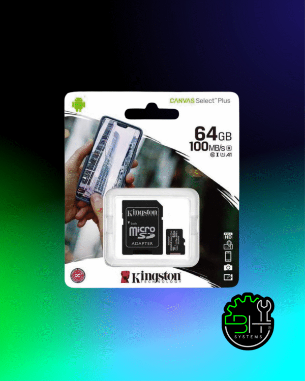 Tarjeta MicroSD 64GB Canvas Select Plus C10