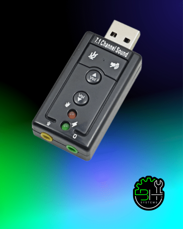 Placa de Sonido 7.1 USB