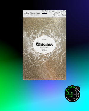 Gliterina Oro Champagne Adorié 230grs A4 x 20Hojas