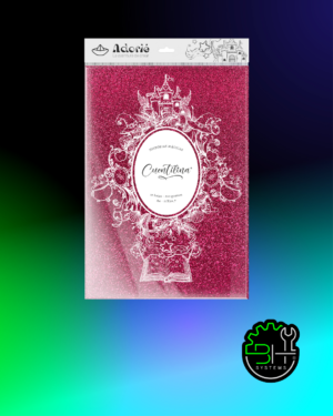 Cuentilina Rosa Sirena Adorié 210grs A4 x 10Hojas