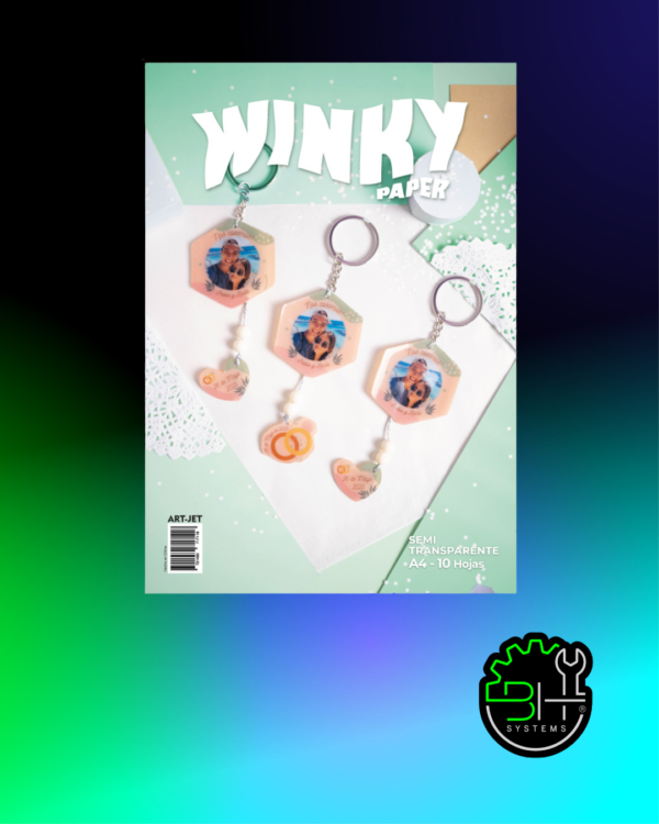 Winky Paper Semi Transparente Art-Jet A4 X 10 Hojas