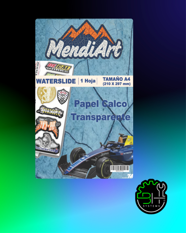 Papel Calco Transparente MendiArt A4 x 1 Hoja